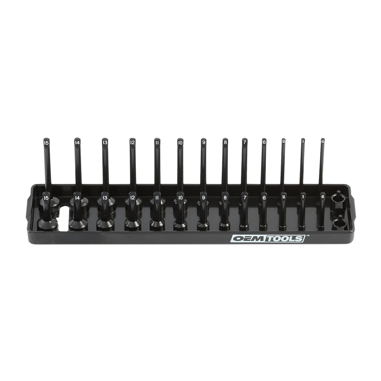 OEMTOOLS 22208 1/4in. Drive Socket Tray (Metric) Additional Image 8