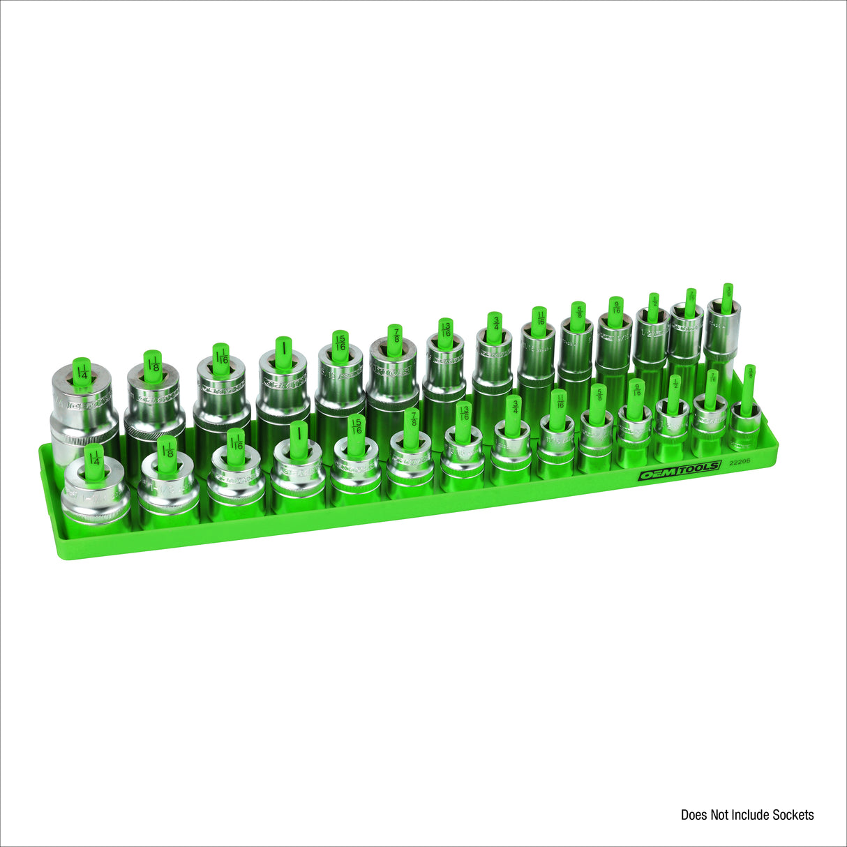 OEMTOOLS 22206 1/2in. Drive Socket Tray (SAE) Additional Image 1