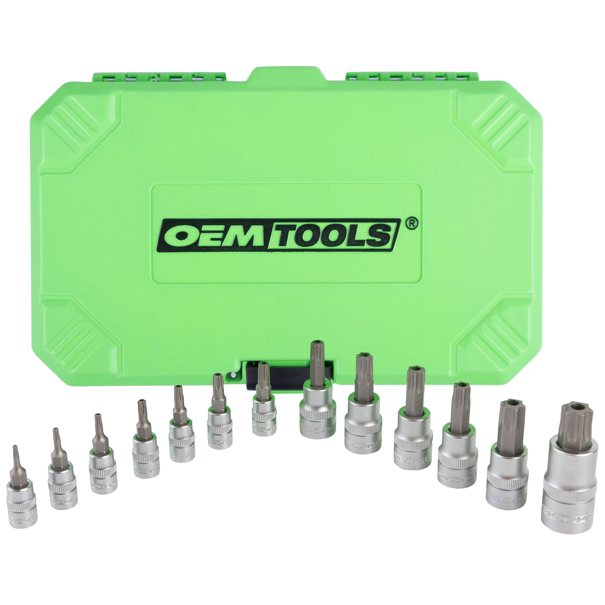 OEMTOOLS 22710 Tamper Proof Star Bit Socket Set Main Image