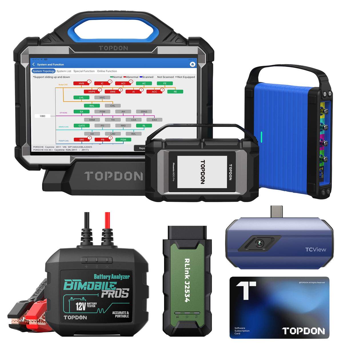 TopDon Phoenix Max Professional Diagnostics & Programming Bundle Main Image