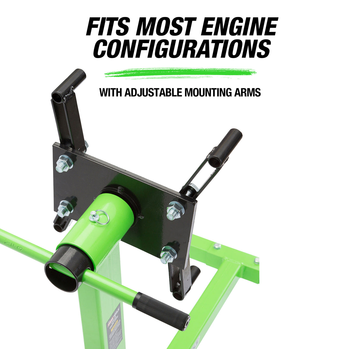 OEMTOOLS 24839 Heavy Duty 1,000 Lb. Engine Stand Additional Image 1