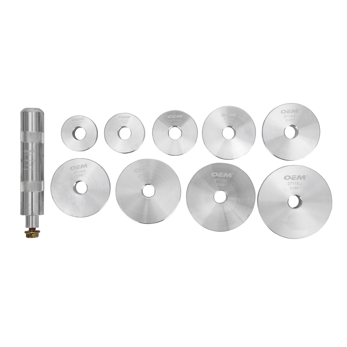 OEMTOOLS 27119 Bearing and Race Installer Set Main Image