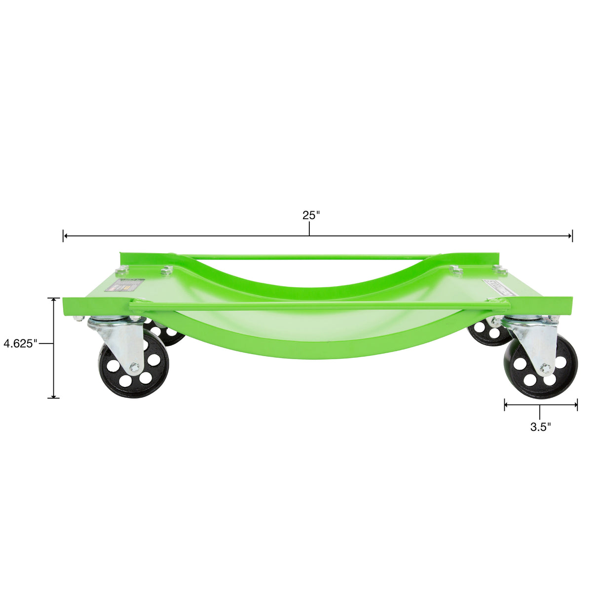 OEMTOOLS 24857M Vehicle Dolly 1/2-Ton Capacity (Pair) Additional Image 1