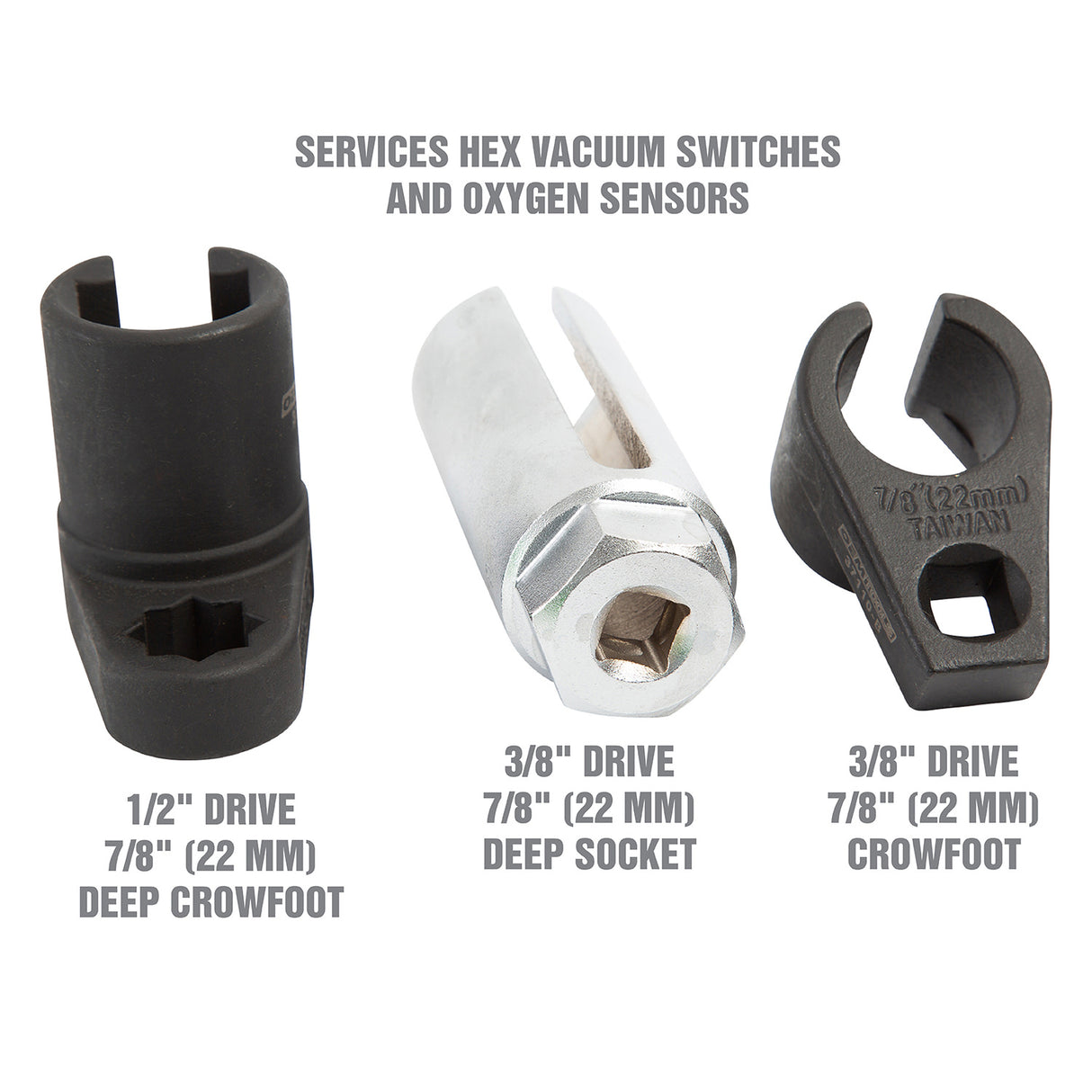 OEMTOOLS 37110 Oxygen Sensor Socket Set Additional Image 3
