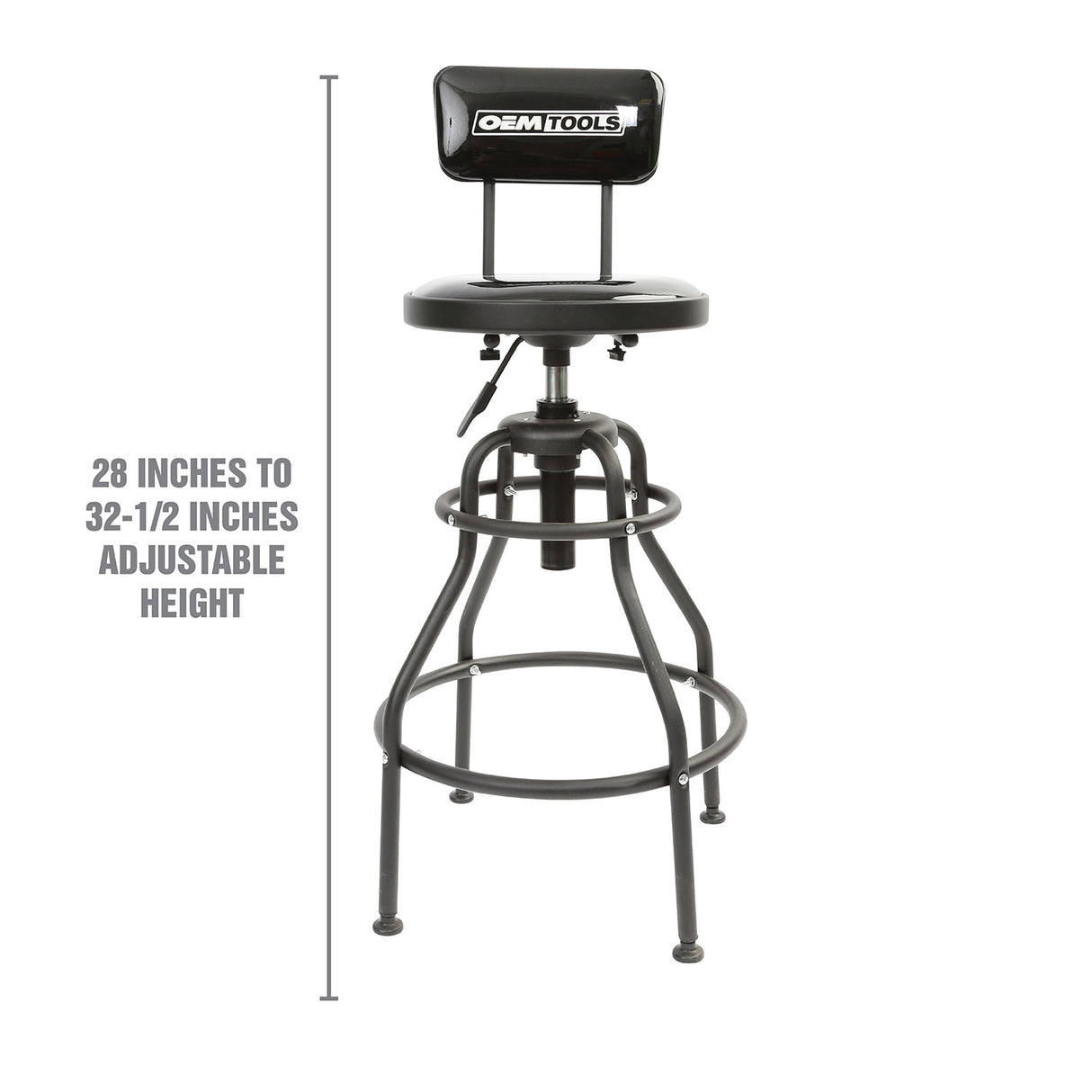 OEMTOOLS 24911 Adjustable Hydraulic Stool Additional Image 1