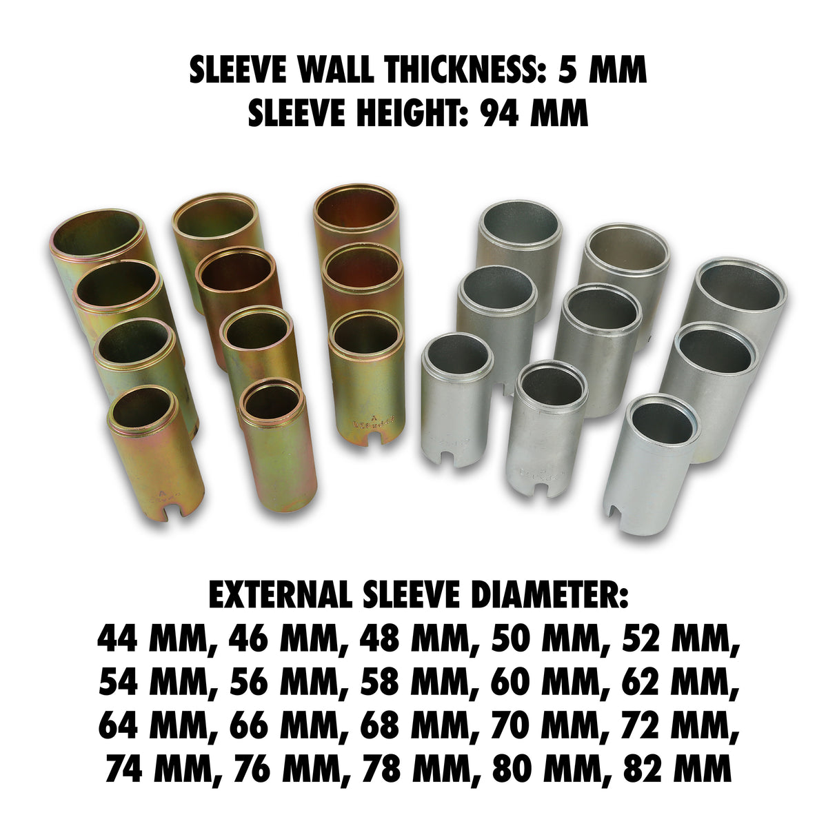 OEMTOOLS 27212 Manual Bushing Installation and Removal Tool Set Additional Image 3