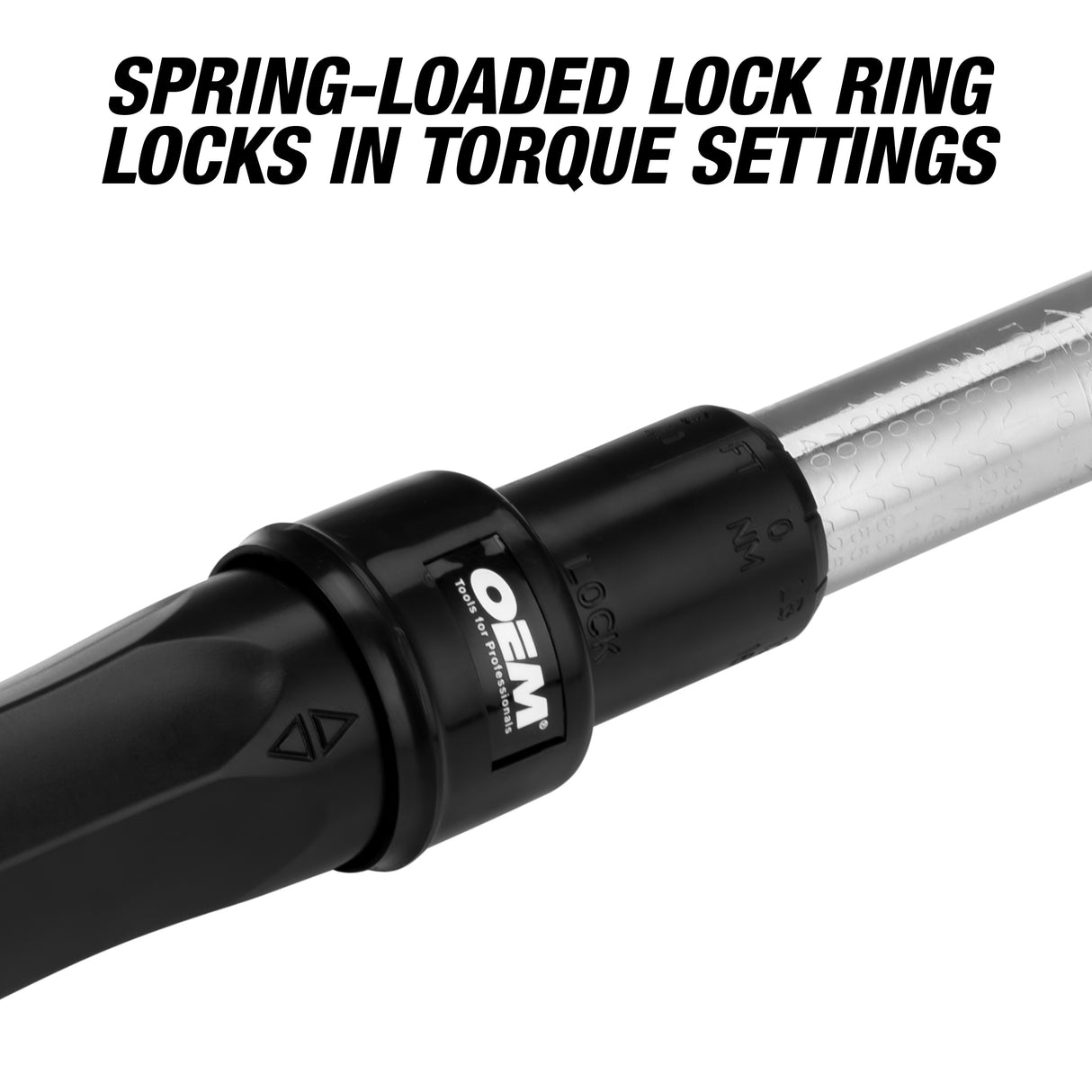 OEMTOOLS 27043 1/2in. Drive Click Torque Wrench (30-250 Ft/Lb.) Additional Image 4
