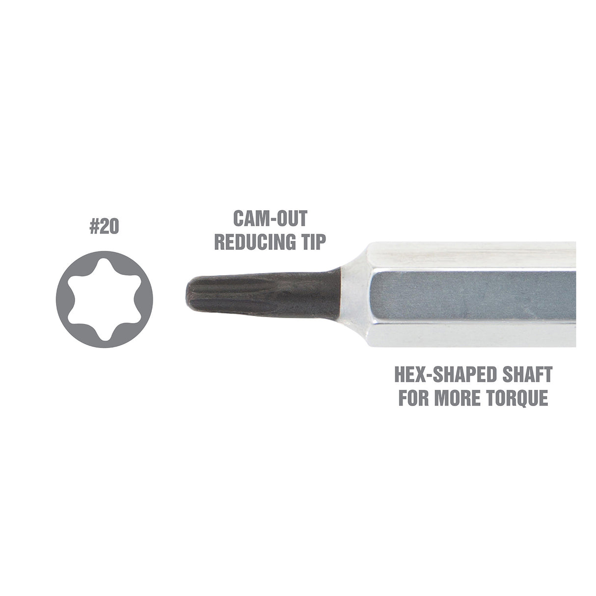 OEMTOOLS 22584 #20 Star Driver Additional Image 2