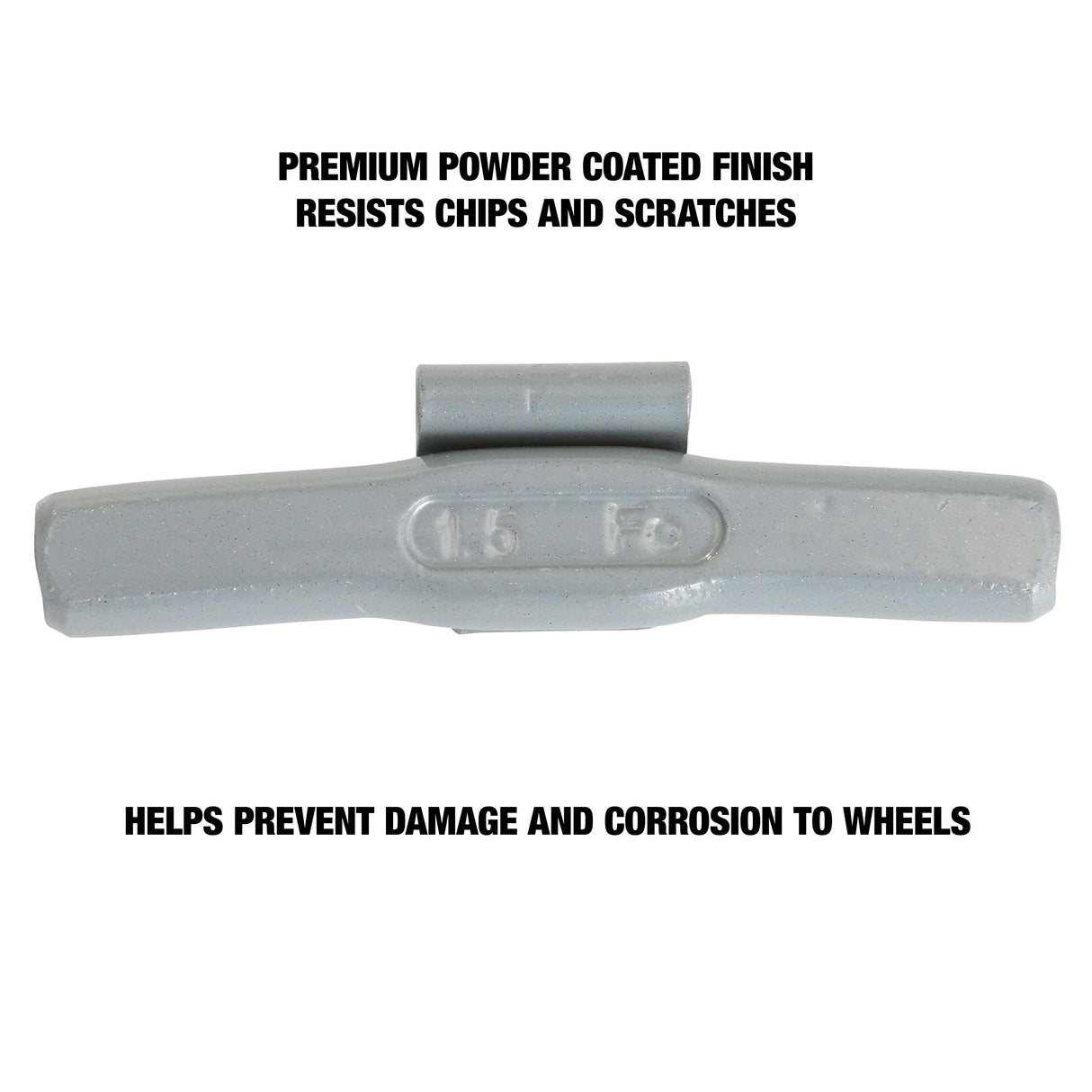 OEMTOOLS 23228 1.50 Oz. P Style Steel Wheel Weight - 1 Box of 25 Additional Image 3