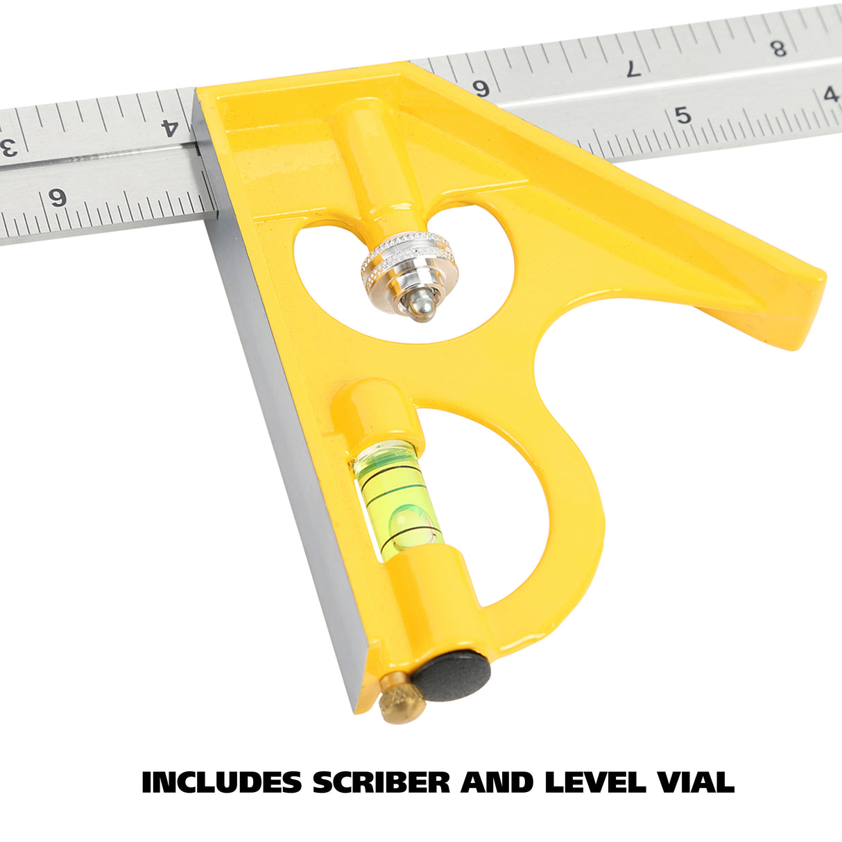 GreatNeck CS12C Professional 12in. English Combination Square Additional Image 3