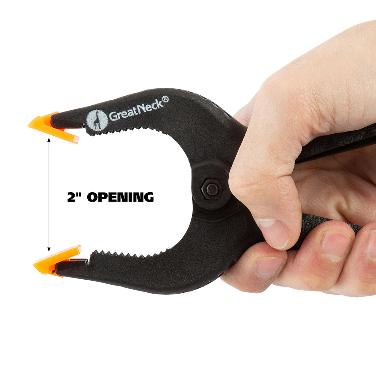 GreatNeck 931B Nylon Spring Clamp (2 Inch) Additional Image 2
