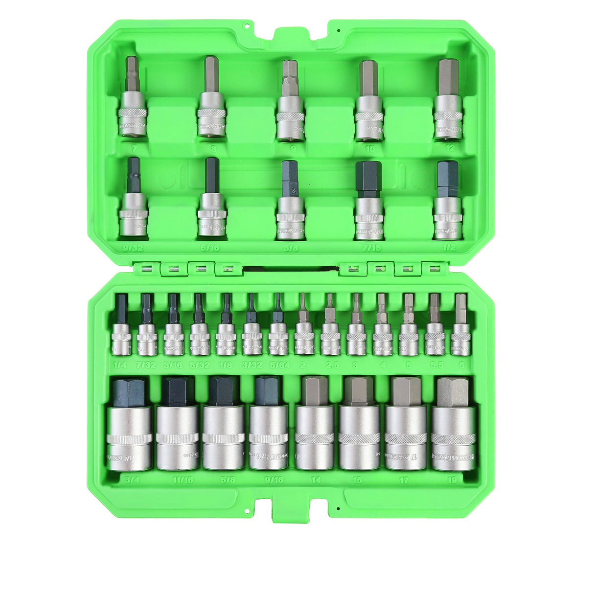 OEMTOOLS 22989 32-Piece Hex Bit Socket Set Additional Image 2