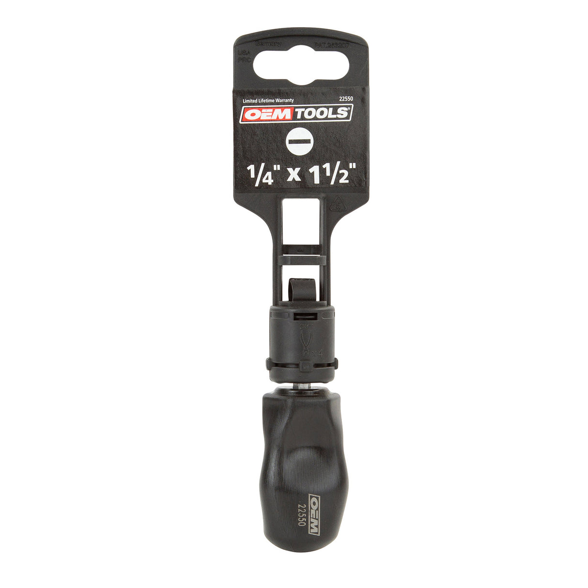 OEMTOOLS 22550 1/4in. x 1-1/2in. Slotted Screwdriver Additional Image 5