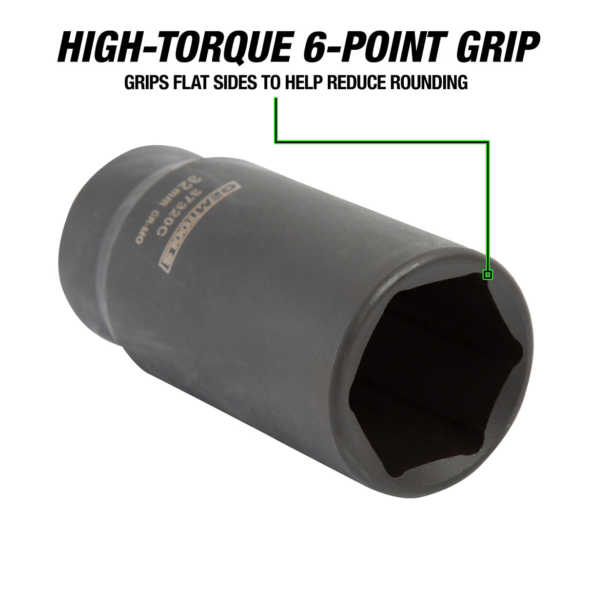 OEMTOOLS 37320 6 Pt. Axle Nut Socket Set Additional Image 3