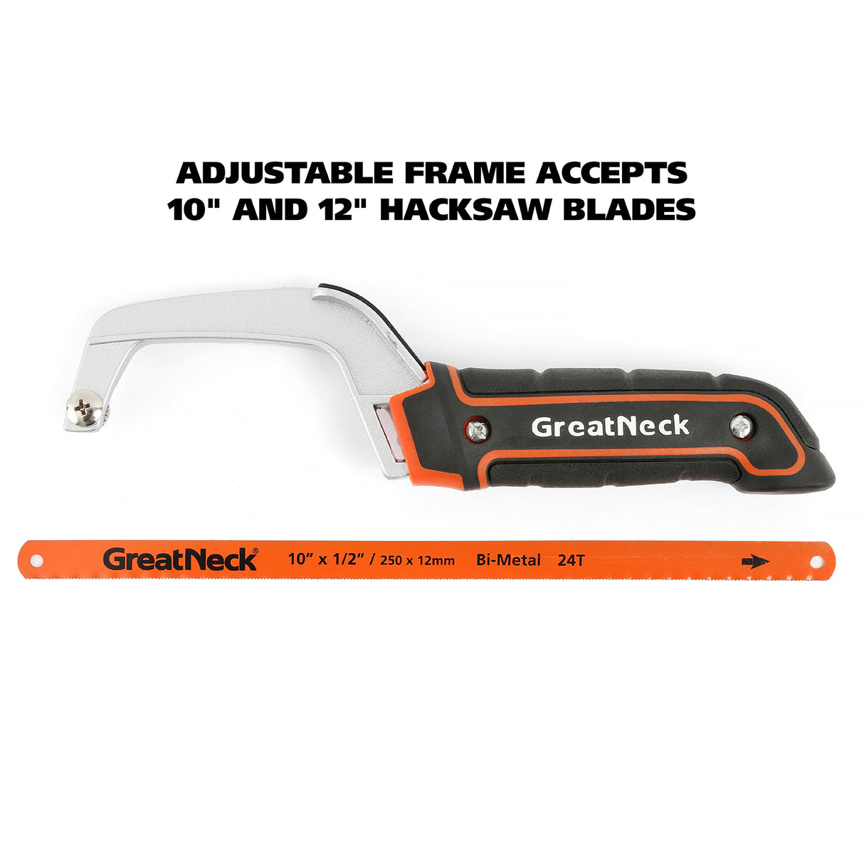 GreatNeck 74009 10-Inch Close-Quarter Hacksaw Additional Image 5