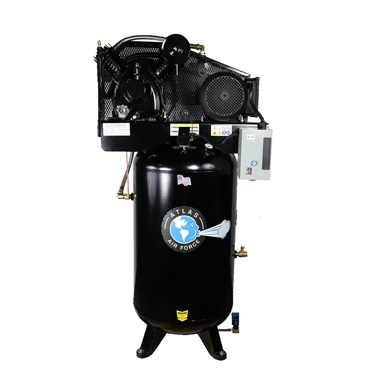 Atlas Equipment ATEMPAF9P-FPD 7.5HP 80 Gal. Air Compressor w/ Plus Package Main Image