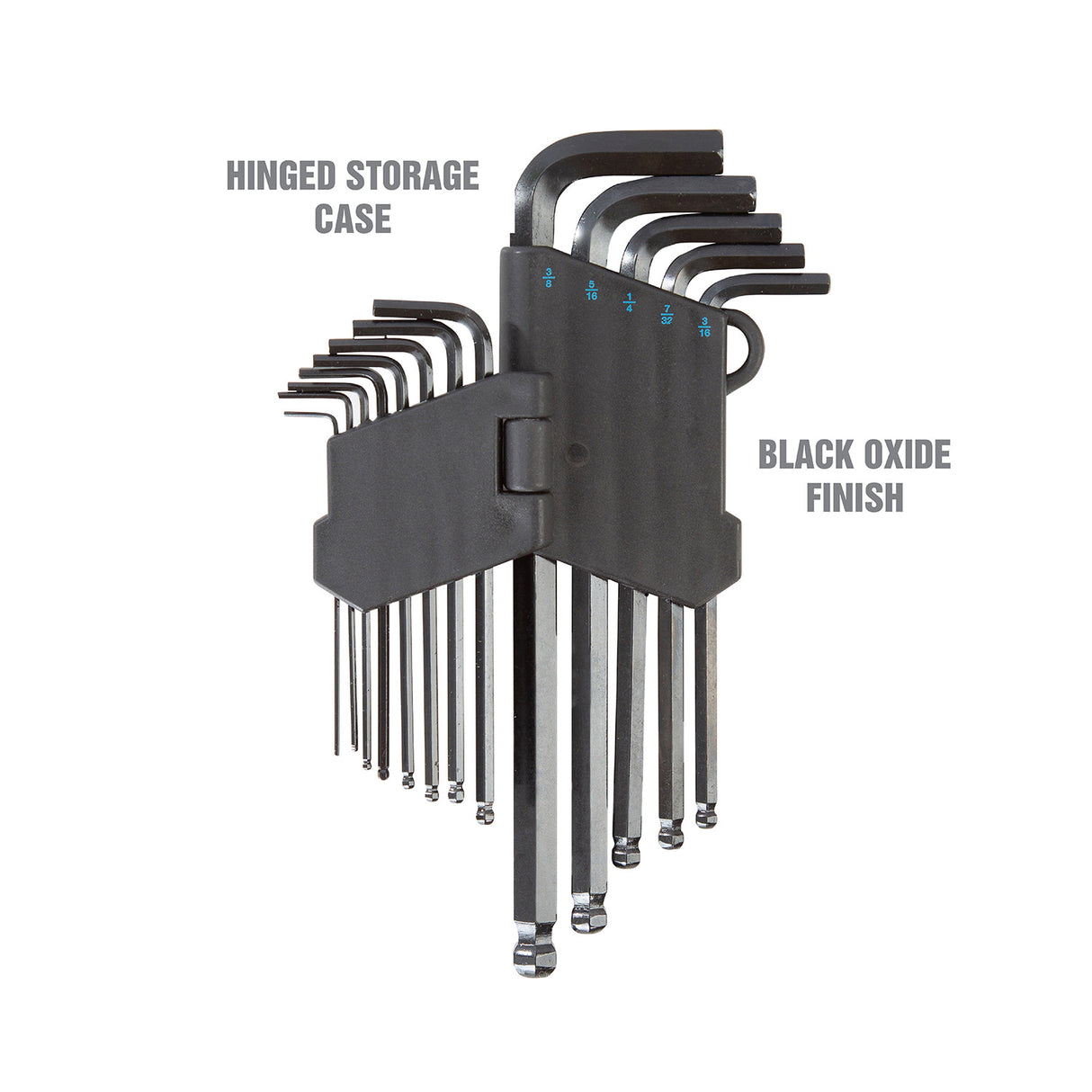 OEMTOOLS 24287 13 Piece SAE Hex Key Set Additional Image 2