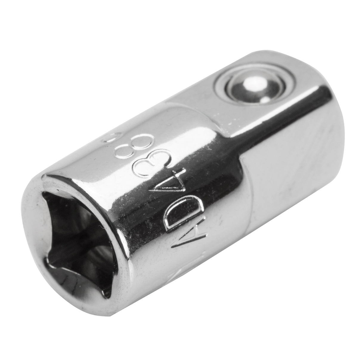 GreatNeck 1/4 Drive 1/4 Inch Female x 3/8 Inch Male Adapter Main Image