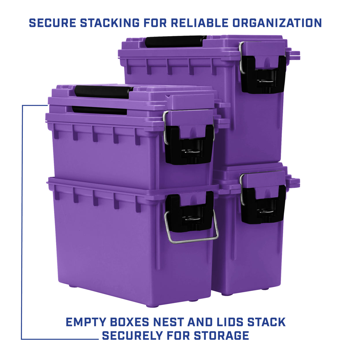 Sheffield 12632- Field Box- Purple, Made in the U.S.A. Additional Image 5