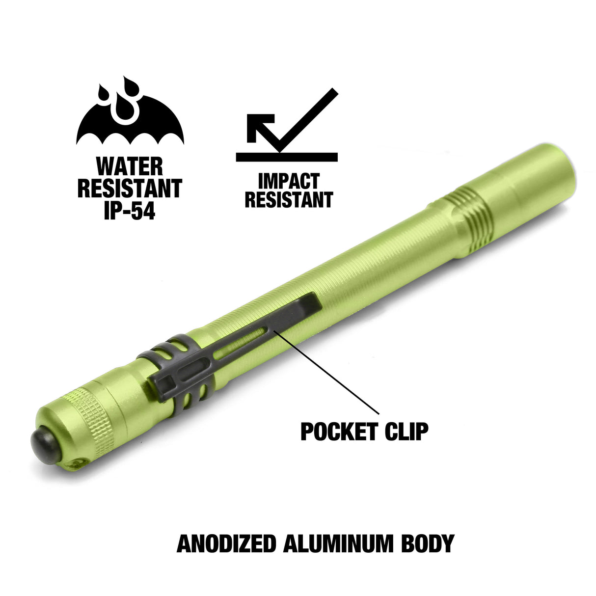 GreatLite 32837 Cree LED Green Pen Light Additional Image 2