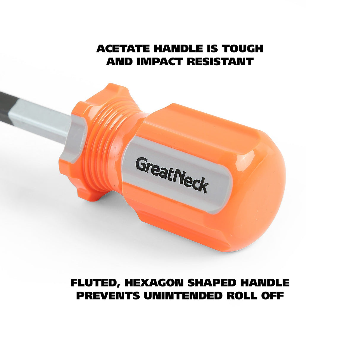 GreatNeck 73120 #2 x 1.5 Inch Phillips Square Shank Screwdriver Additional Image 1