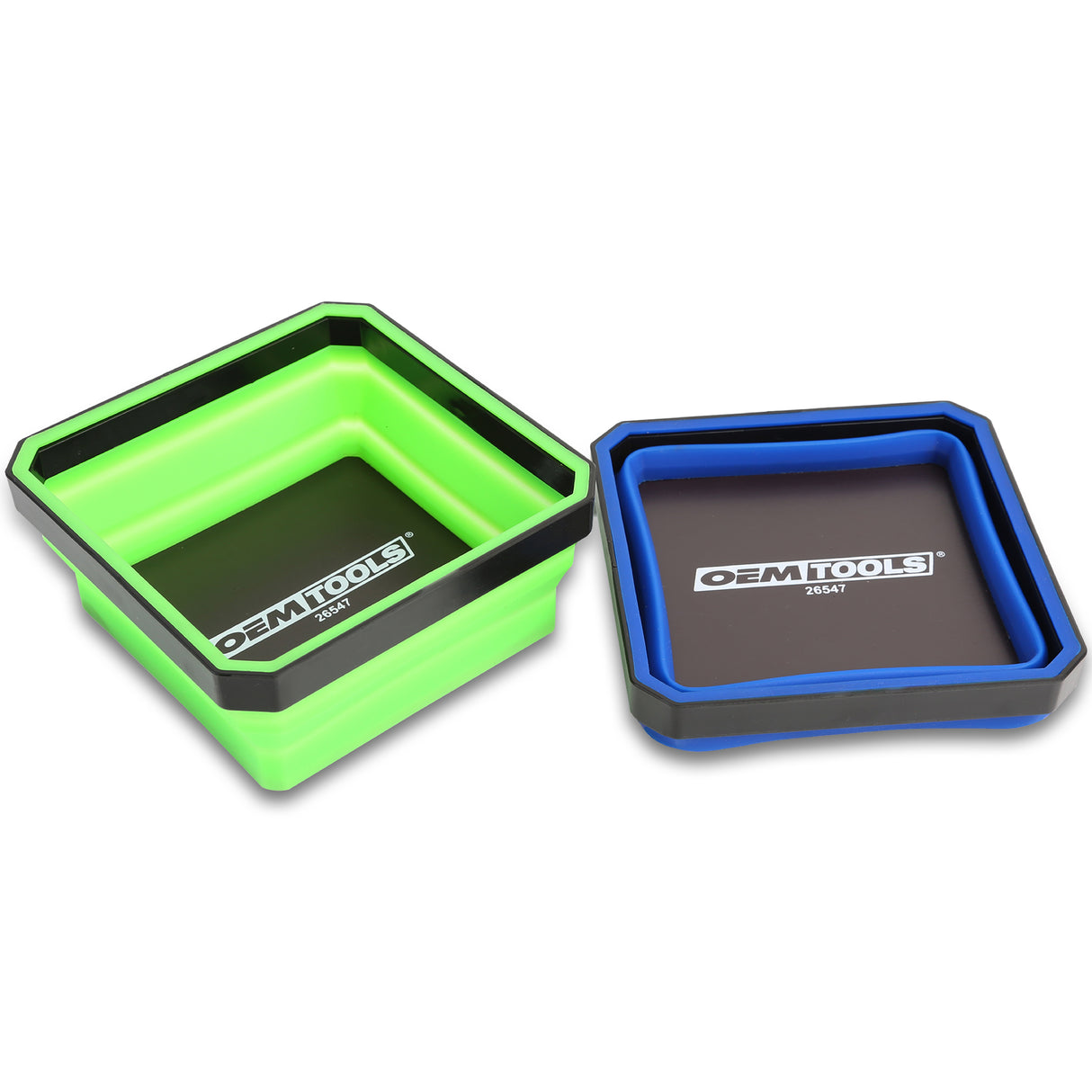 OEMTOOLS 26547 2-Pack Collapsible Magnetic Trays Main Image