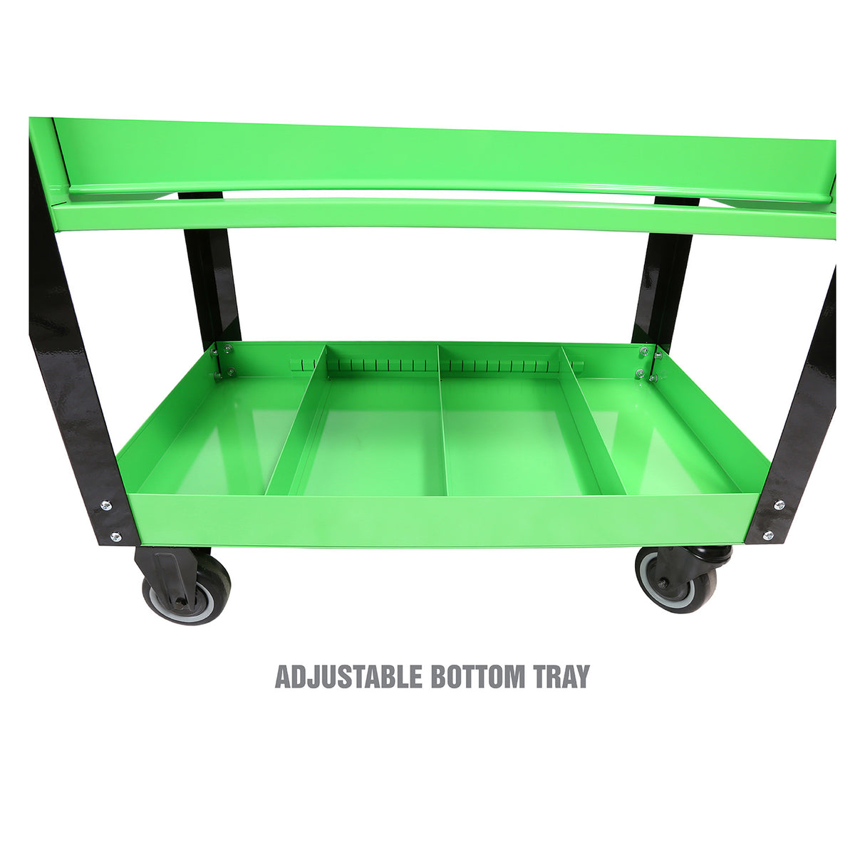 OEMTOOLS 24731 3 Drawer Slide Top Tool Cart - Green Additional Image 10