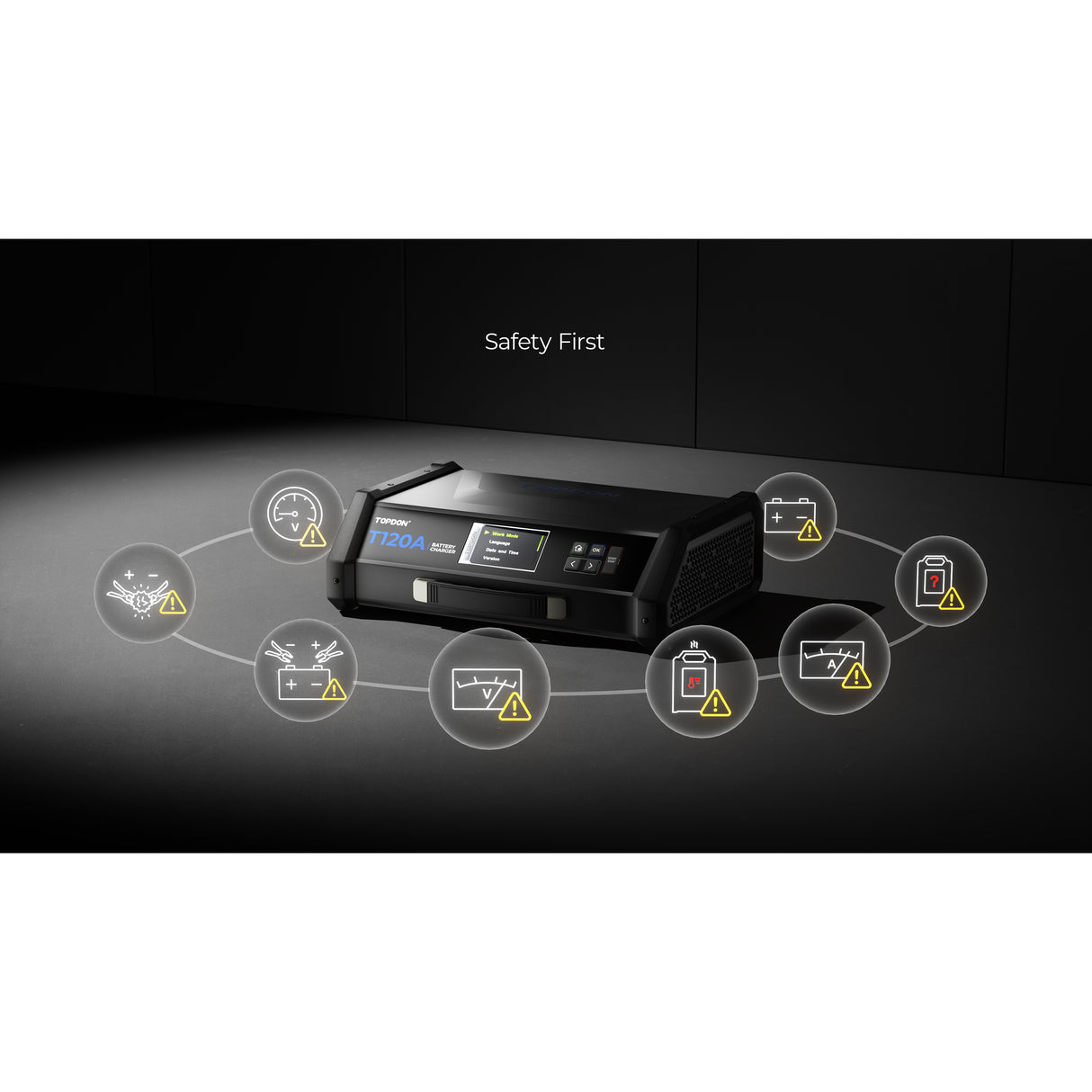 TopDon 1200005 120A Stable Power Supply & Battery Charger Additional Image 9