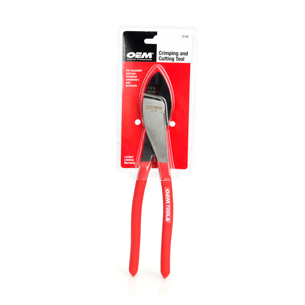 OEMTOOLS 25196 9-1/2in. Terminal Crimping Pliers with Cutter Additional Image 3