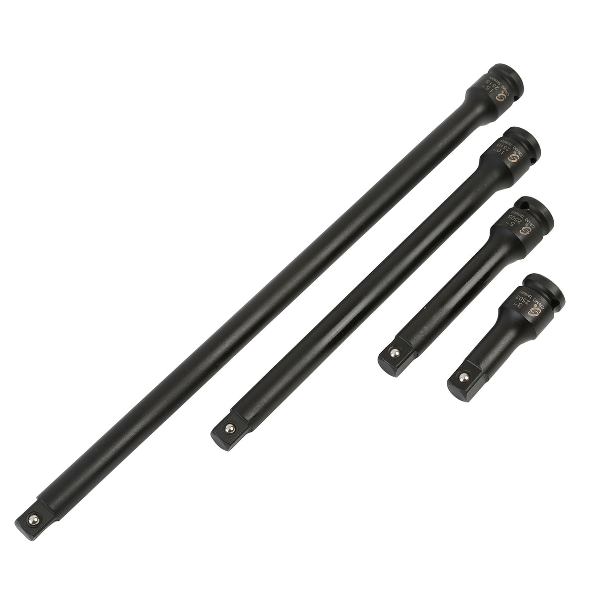 Sunex Tools SUN2500 1/2″ Drive Impact Extension Set Additional Image 2