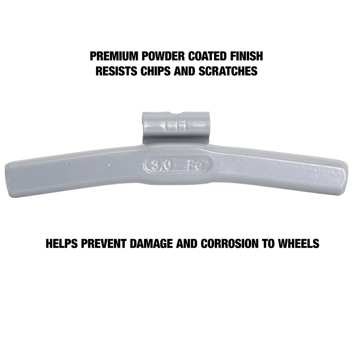 OEMTOOLS 23306 3.0 Oz. LH Style Steel Wheel Weight - 1 Box of 25 Additional Image 3