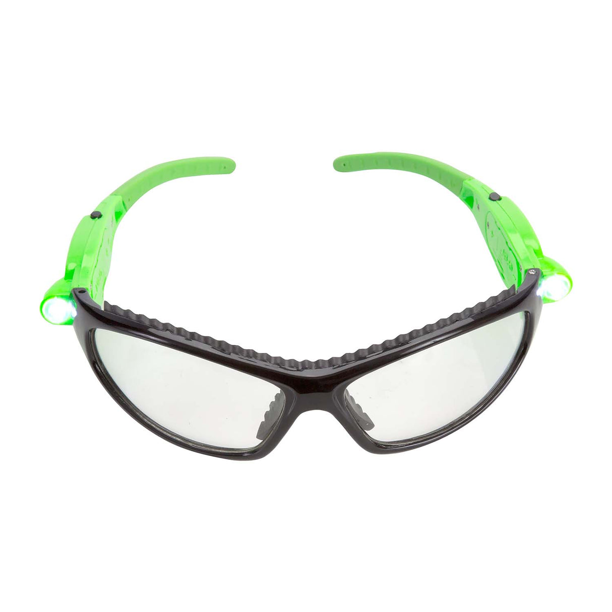 OEMTOOLS 26017PK3 Black and Green LED Safety Glasses (3 Pack) Additional Image 3