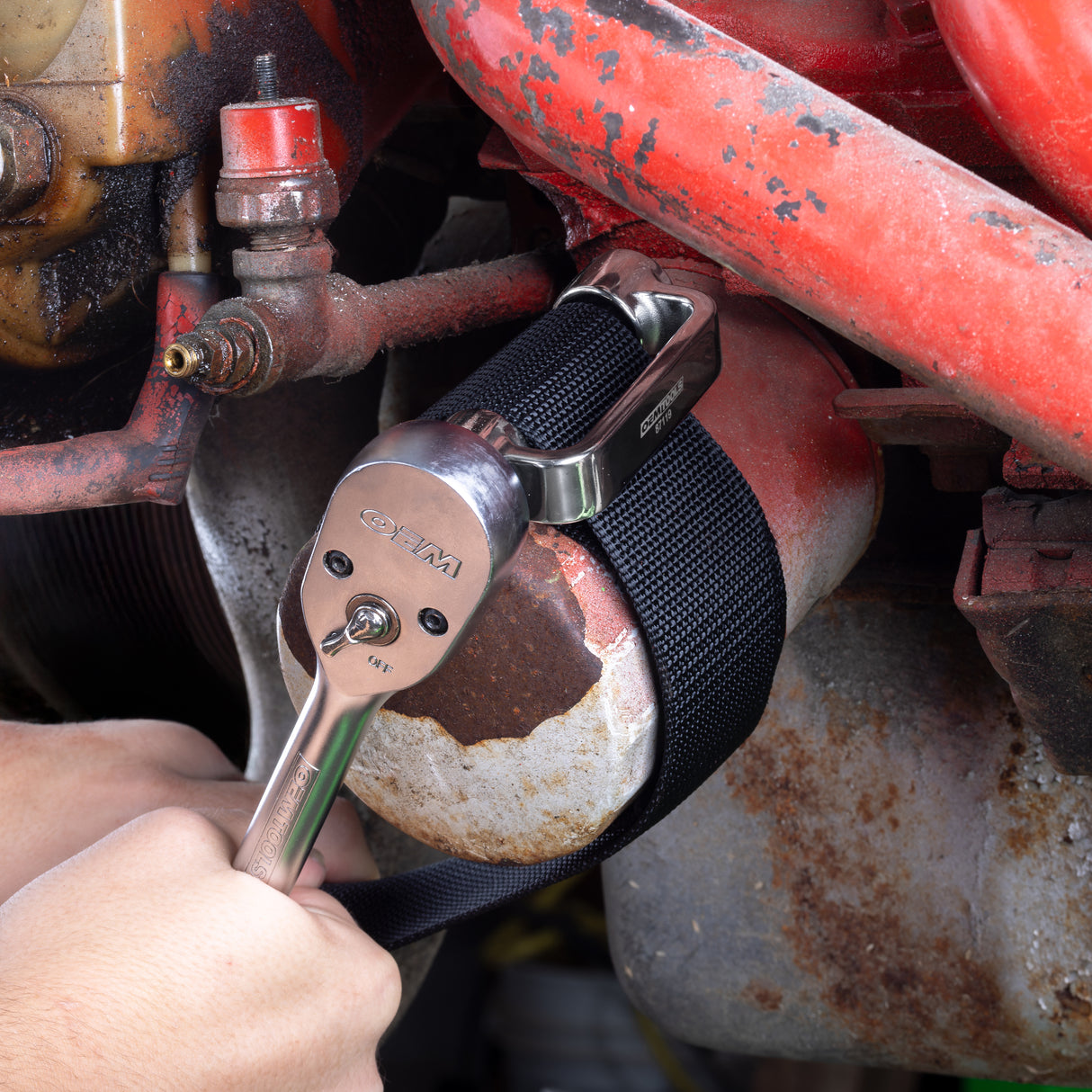 OEMTOOLS 87119 Dual Drive Oil Filter Strap Wrench Additional Image 4