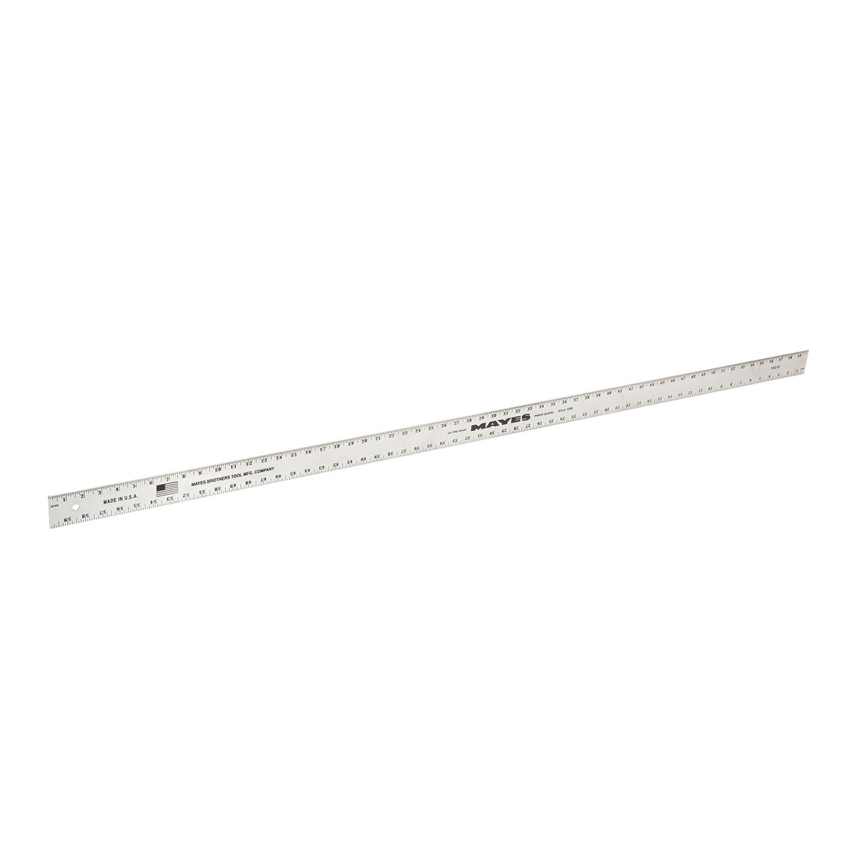 Mayes 10210 Aluminum Straight Edge Ruler (60 x 2 Inch) Main Image