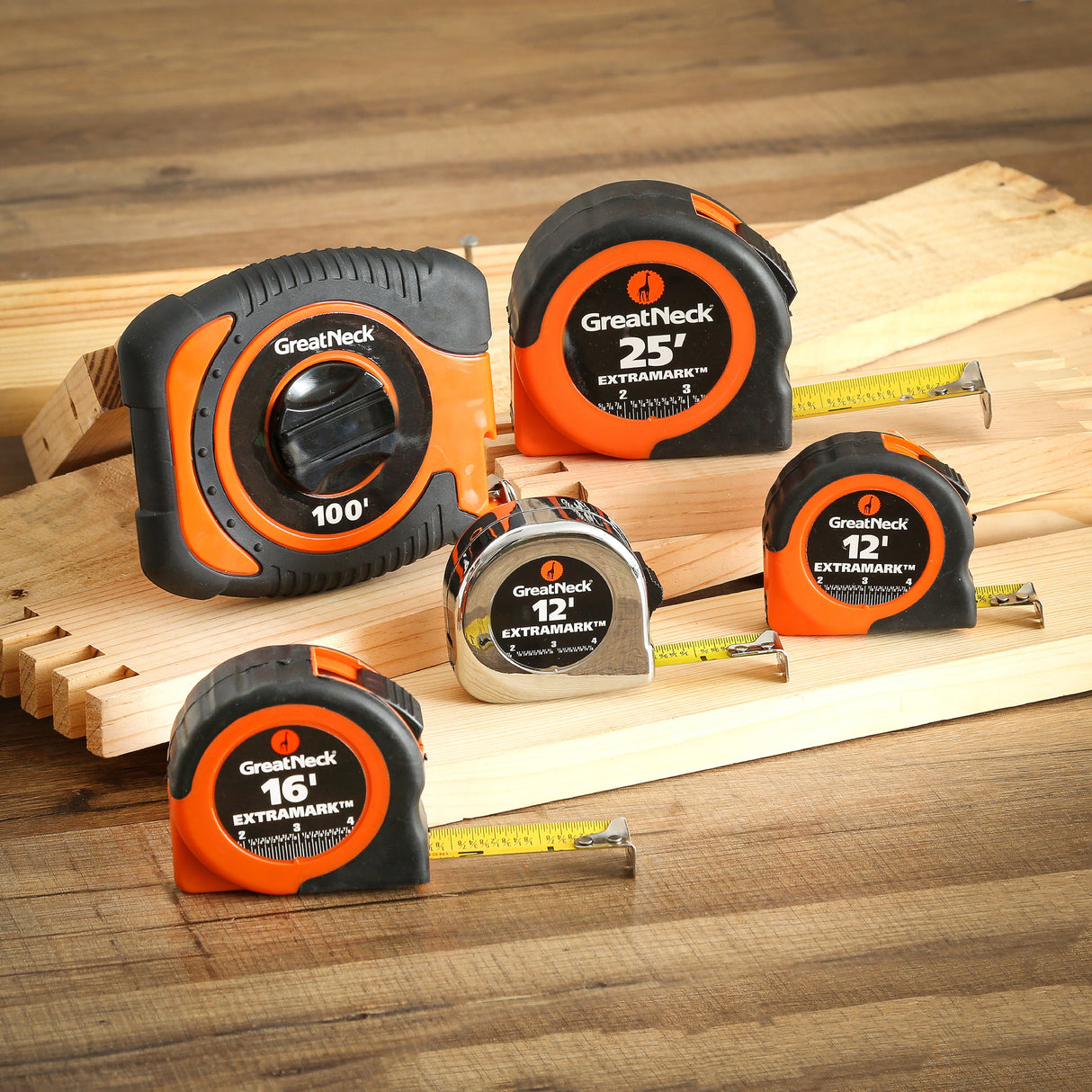 GreatNeck 95005 ExtraMark™ Tape Measure (25 Ft. x 1 Inch) Additional Image 8