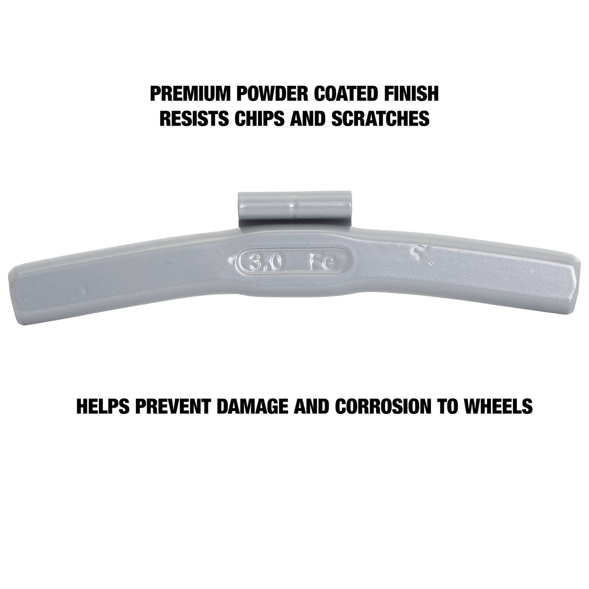 OEMTOOLS 23288 3.0 Oz. T Style Steel Wheel Weight - 1 Box of 25 Additional Image 3