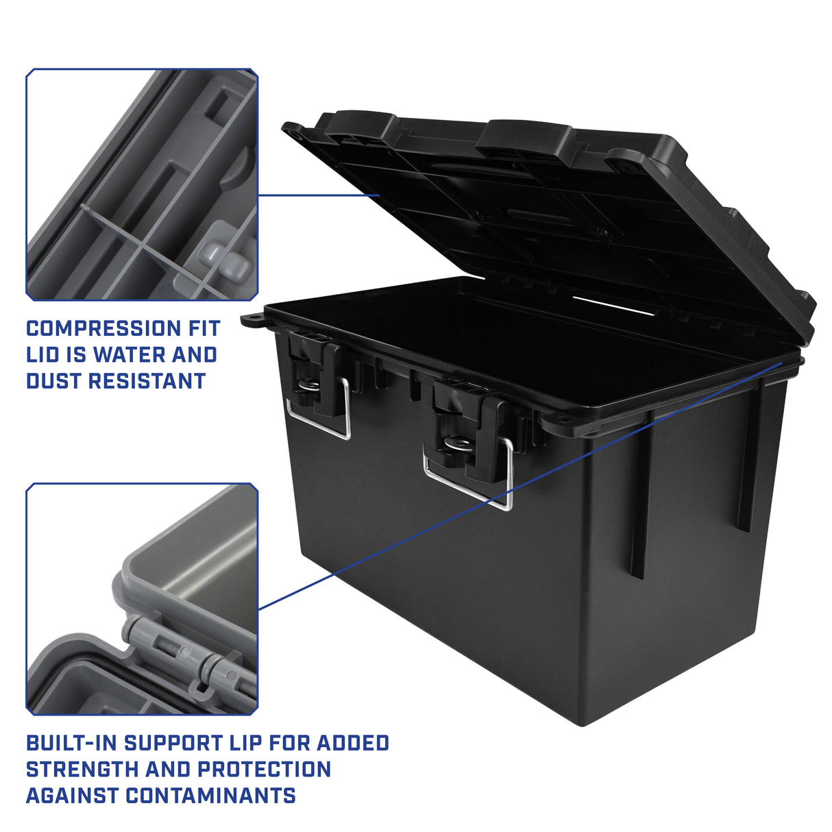 Sheffield 12700 XL Field Box - Black Additional Image 3