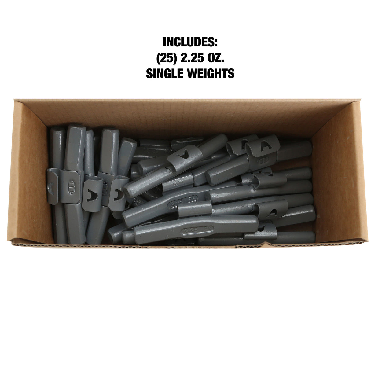 OEMTOOLS 23252 2.25 oz. AL Style Steel Wheel Weigh - 1 Box of 25 Additional Image 4
