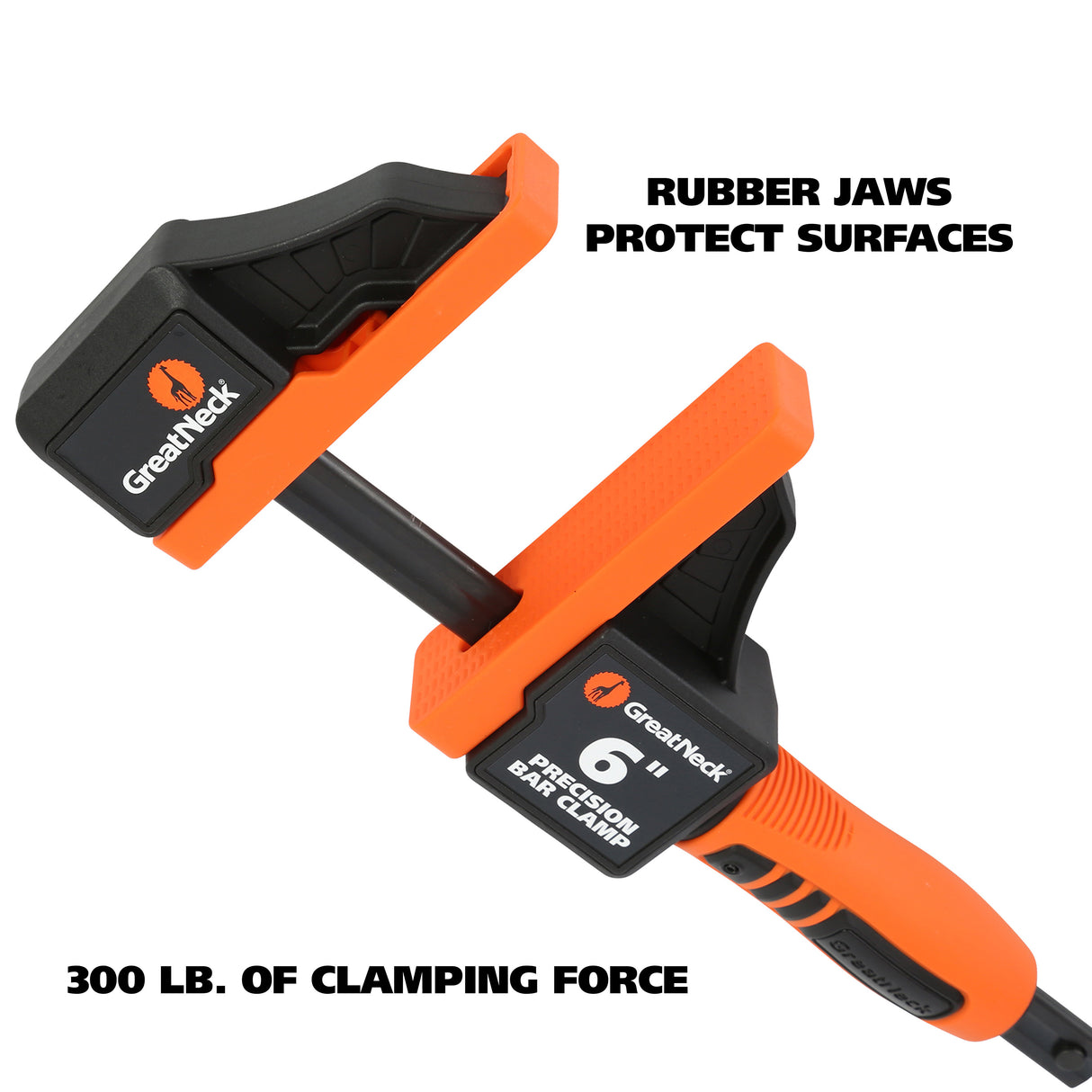 Great Neck 74293 Precision Bar Clamp 6 Inch and 12 Inch- Multi Pack Additional Image 2