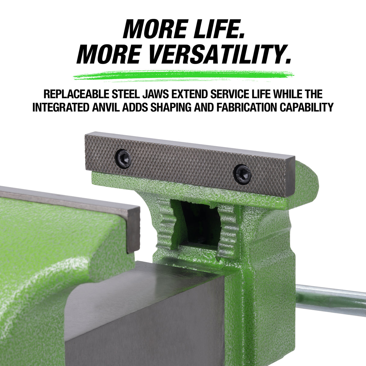OEMTOOLS 24330 5in. Heavy-Duty Vise with Pipe Jaws Additional Image 5