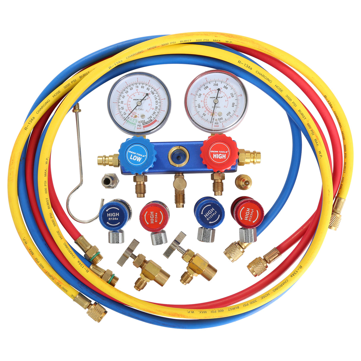 OEMTOOLS 25130 Dual Aluminum Manifold Gauge Set Additional Image 10