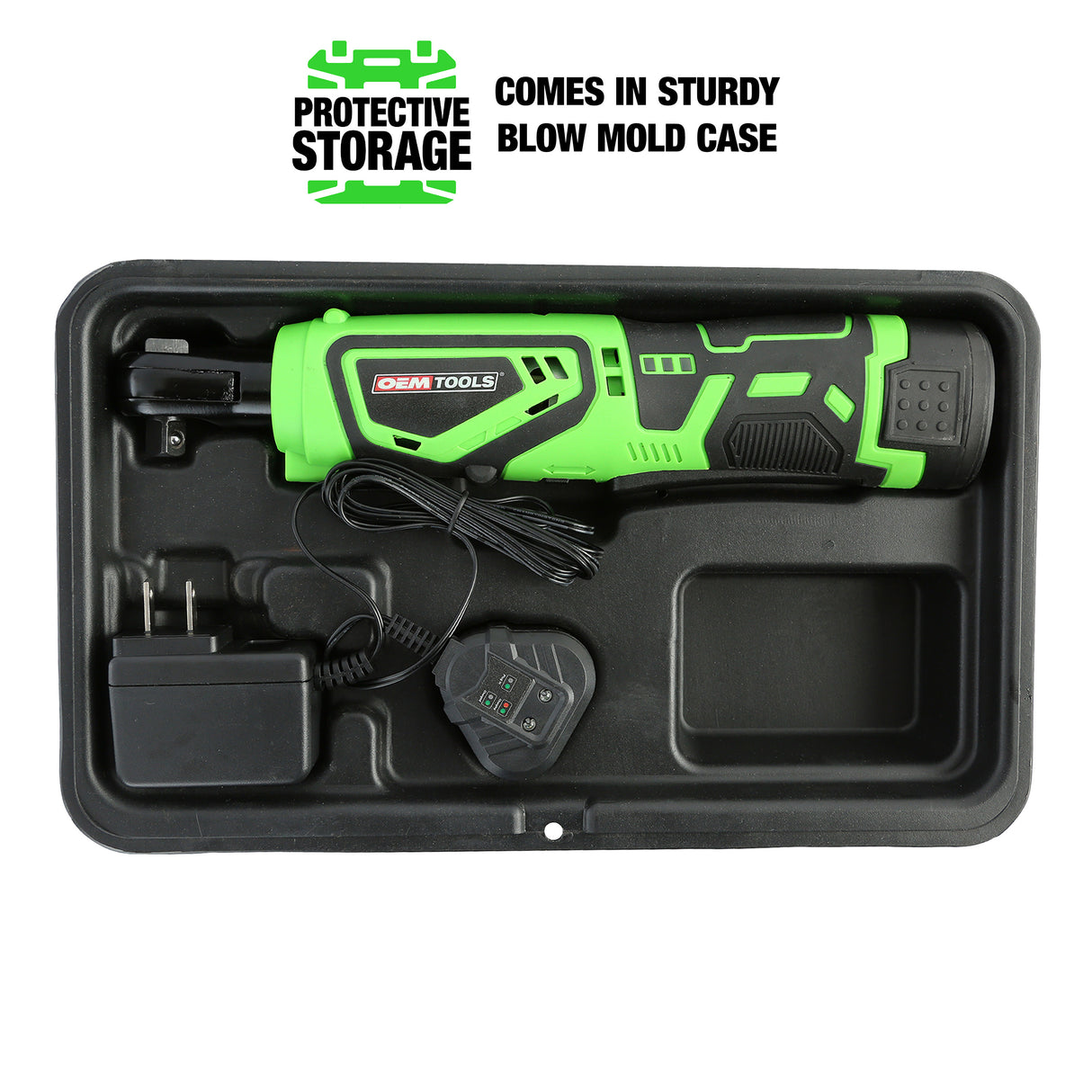 OEMTOOLS 24685 12V MAX Li-ion Power Ratchet Additional Image 2