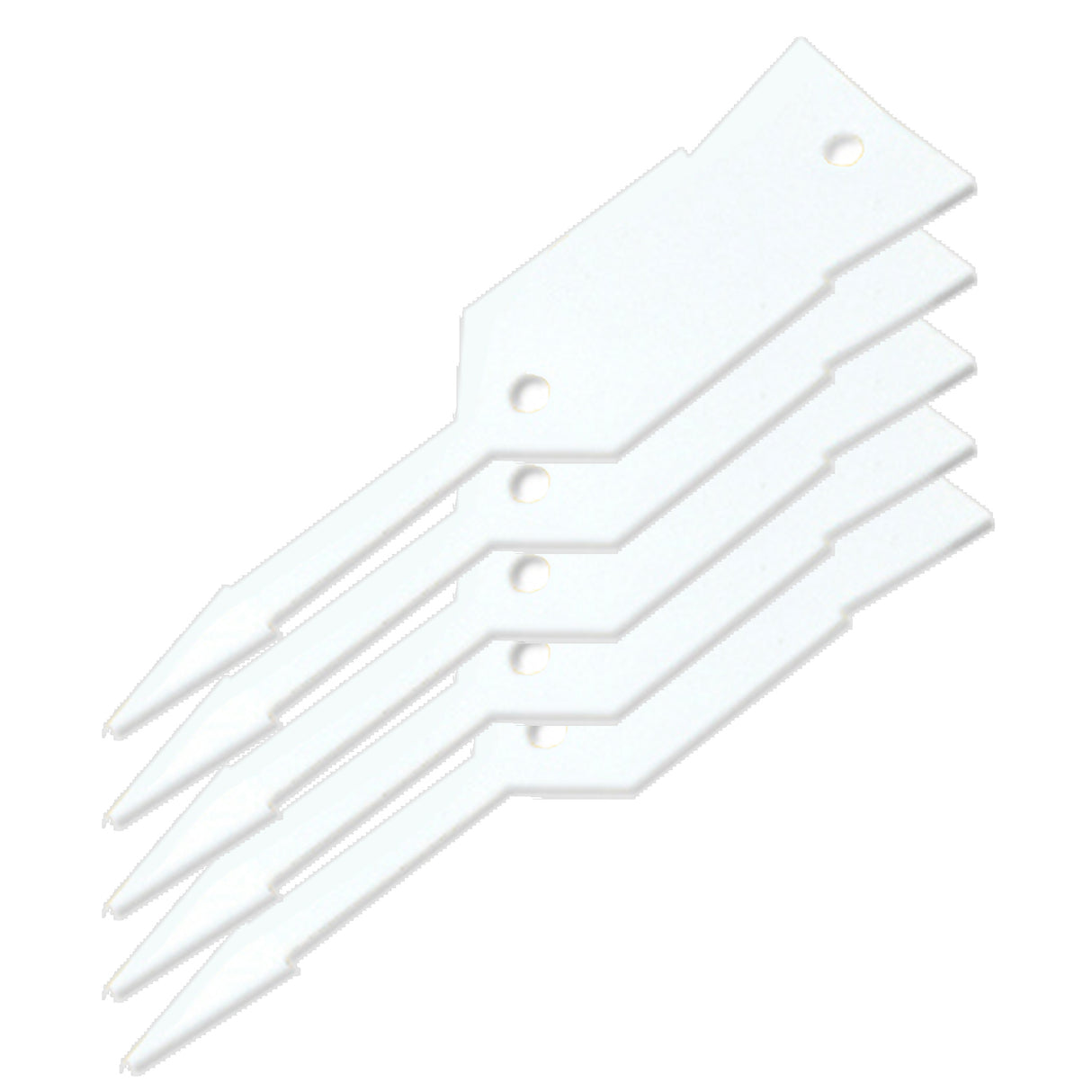 Slip N Grip MFBP993323 White Plastic Key Tag - Write On 1000 count Main Image
