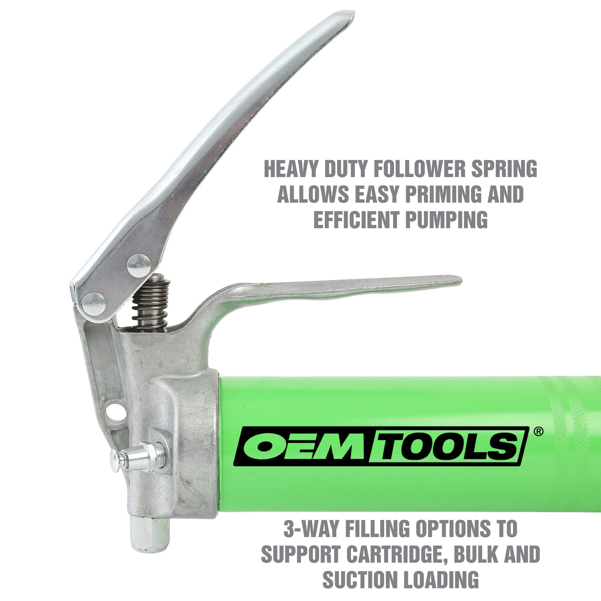 OEMTOOLS 87203 Pistol Grip Grease Gun Additional Image 3