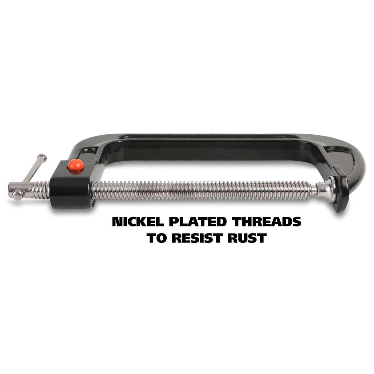 GreatNeck QRCC6 Quick Release C-Clamp (6 Inch) Additional Image 5
