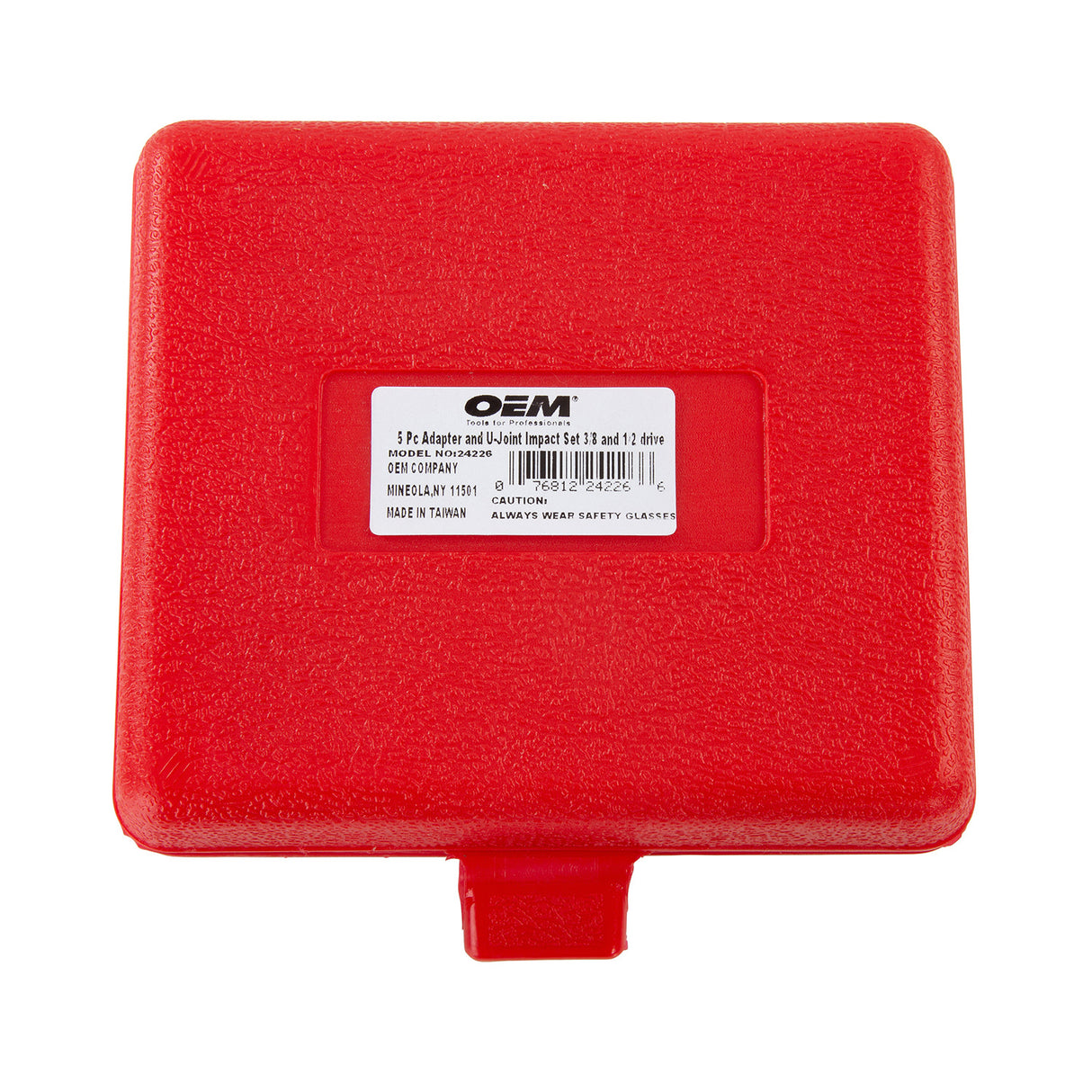 OEMTOOLS 24226 5 Piece Adapter & U-Joint Impact Set with 3/8in. & 1/2in. Drive Additional Image 3