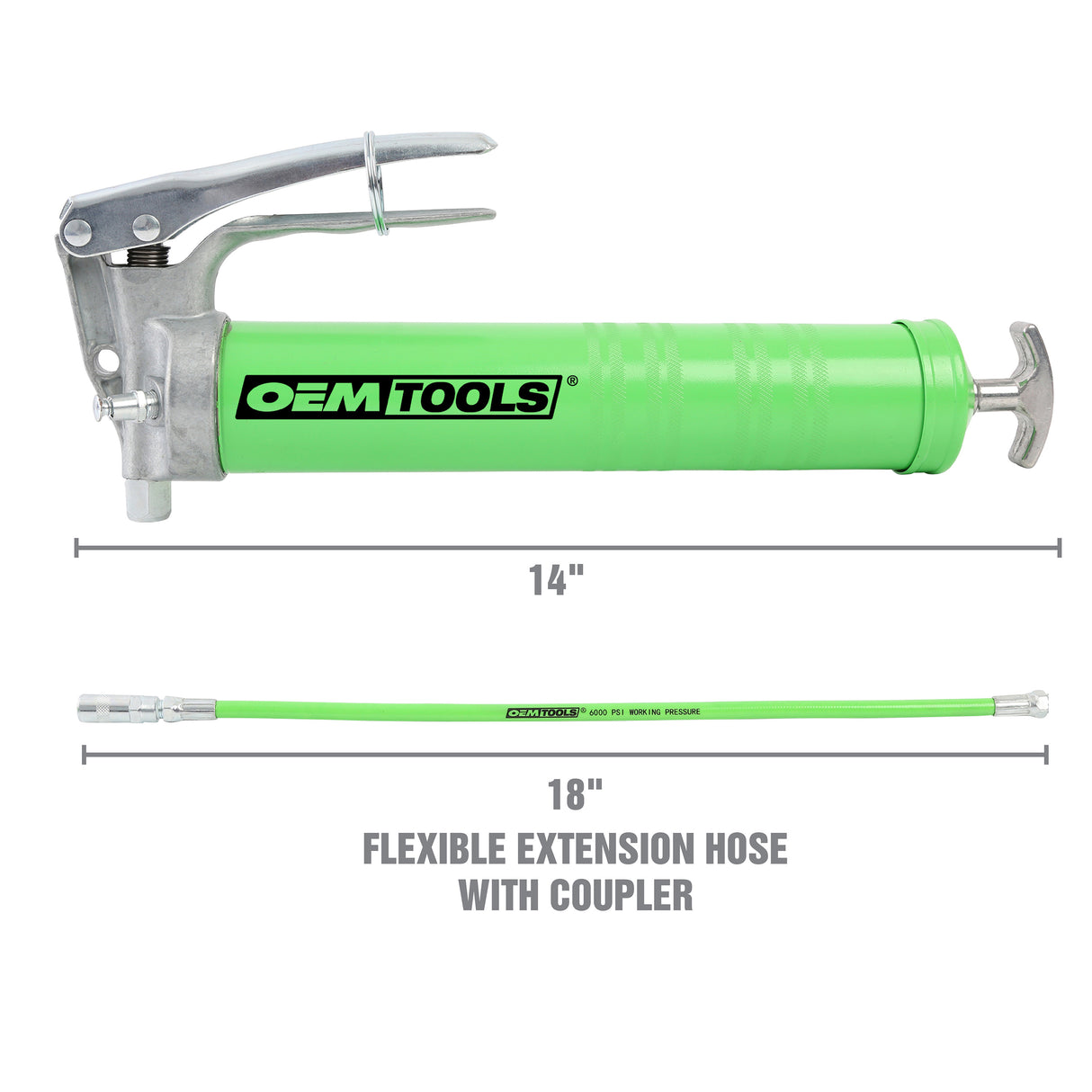 OEMTOOLS 87203 Pistol Grip Grease Gun Additional Image 1