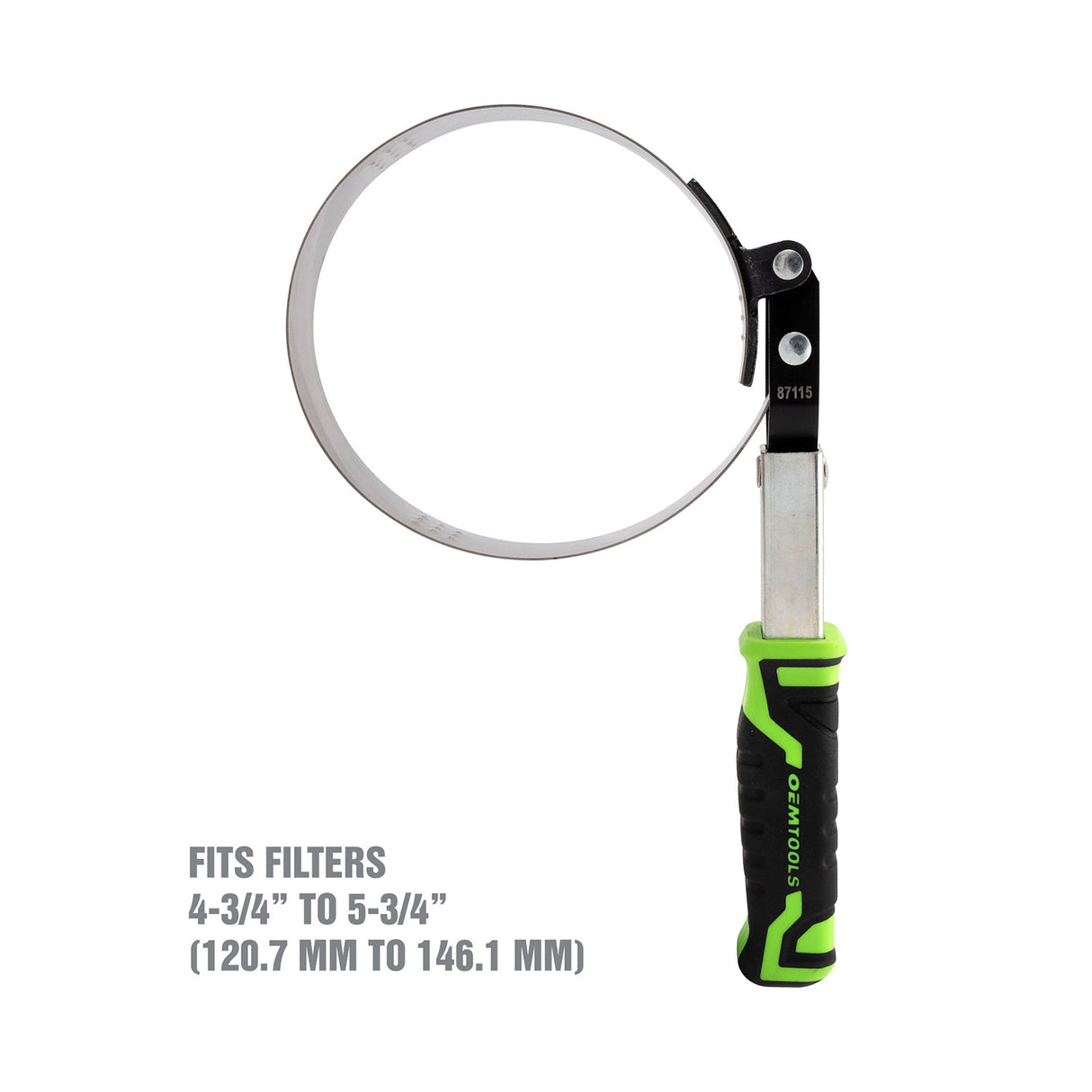 OEMTOOLS 87115 Swivel Oil Filter Wrench (4-3/4in. - 5-3/4in.) Additional Image 3