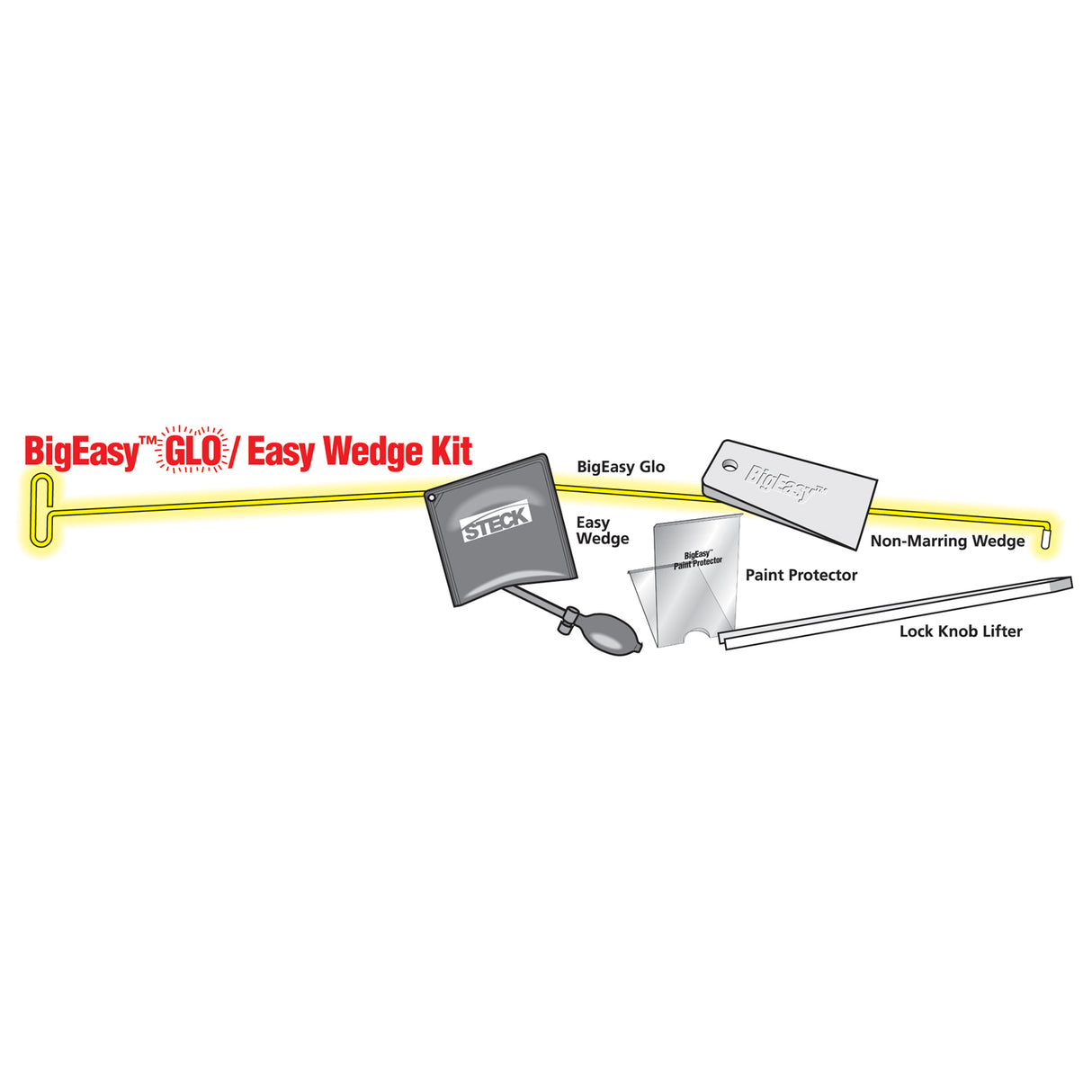 Steck STK32955 BigEasy™ Glo with Easy Wedge Lockout Kit Additional Image 1