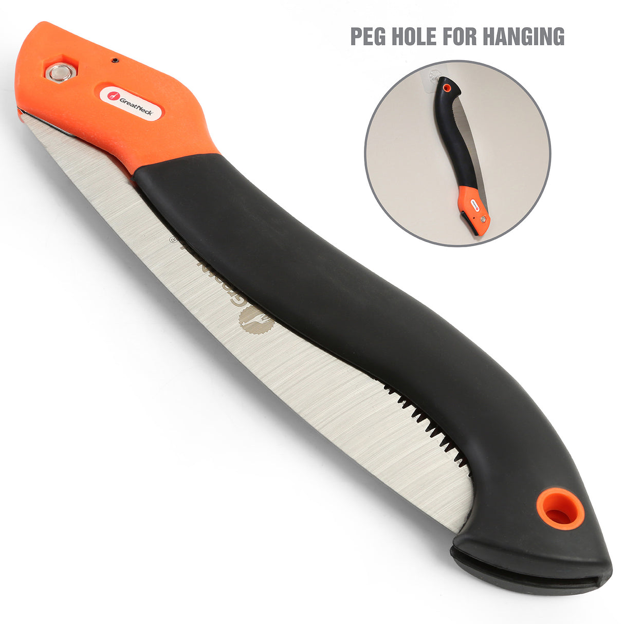 GreatNeck PRS10 10in. Folding Pruning Saw Additional Image 1